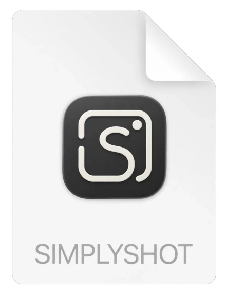 A SimplyShot project file icon.